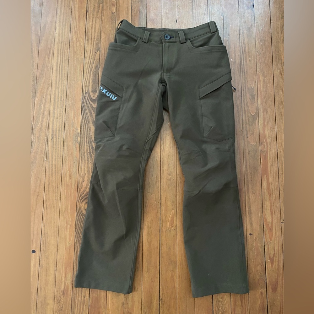 KUIU Men's Attack Pants 30R Bourbon Hunting Brown/Green